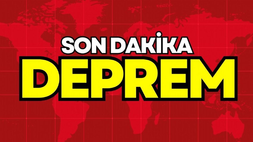 3.1 büyüklüğündeki deprem korkuttu!