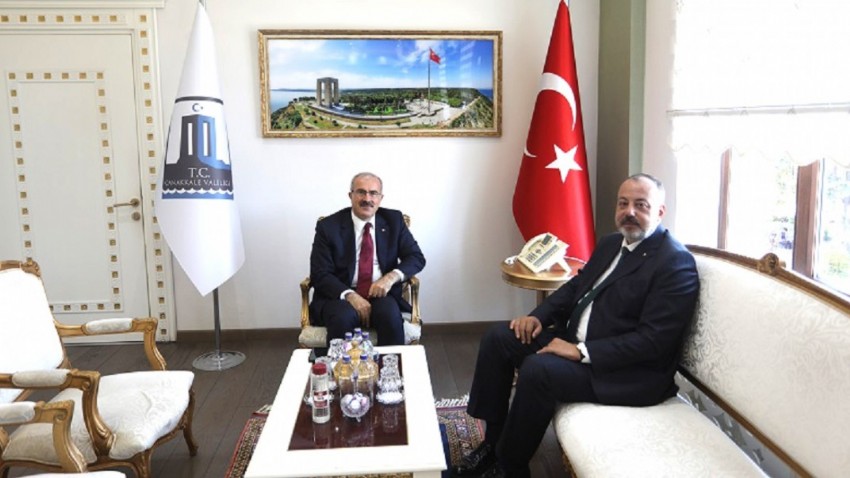 ÇTSO Yönetim Kurulu Başkanı Selçuk Semizoğlu'ndan Vali Doç. Dr. Ömer Toraman'a Ziyaret