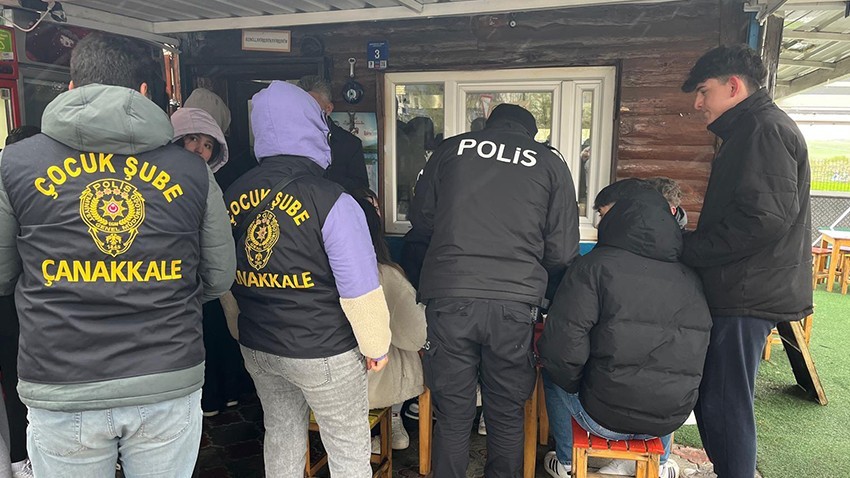 Okul çevreleri ve servis araçlarında şok denetim