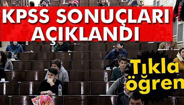 KPSS önlisans sonuçları açıklandı!