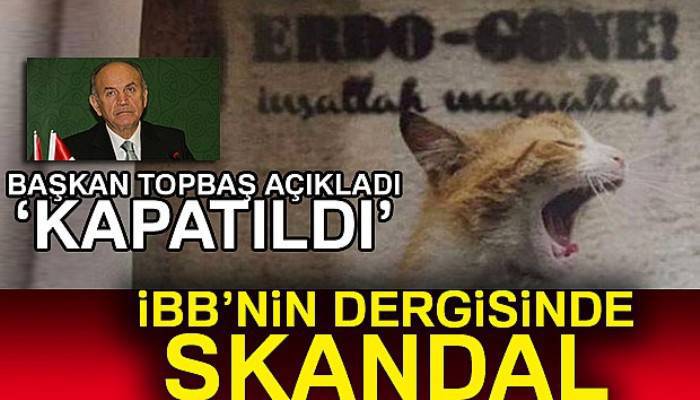  '1453 İstanbul Kültür ve Sanat Dergisini kapattık'