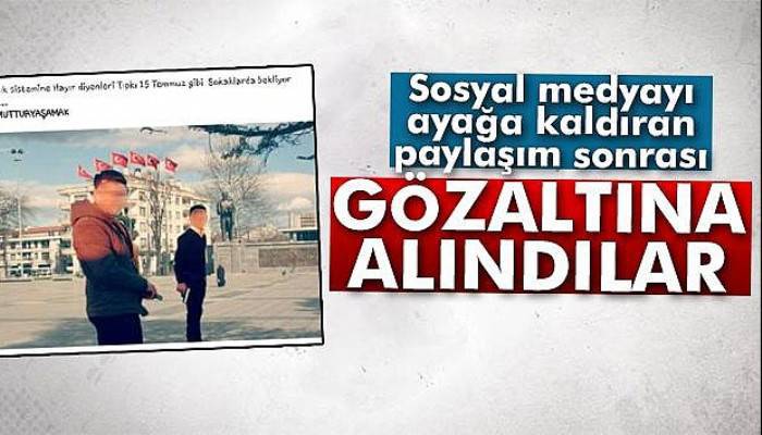  Sosyal medyadaki paylaşımları başlarına iş açtı