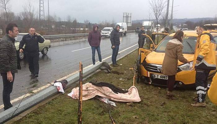 Ordu’da kaza: 1 ölü, 3 yaralı