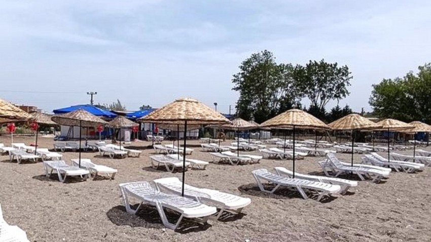 Lapseki'de Dalyan Belediye Halk Plajı Hizmete Girdi