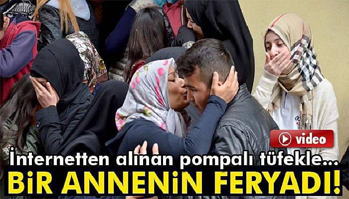 Bir annenin yürek yakan feryadı