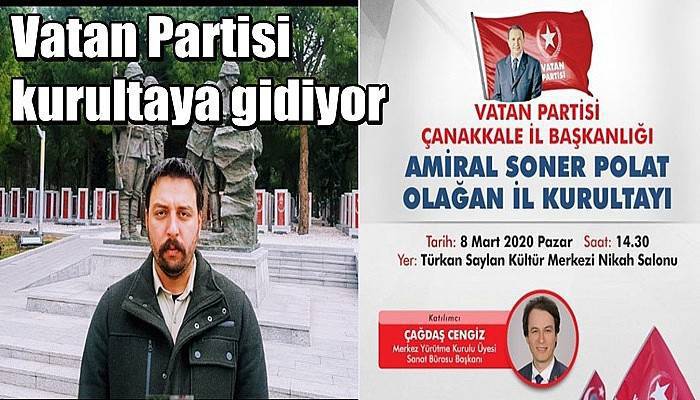 Vatan Partisi kurultaya gidiyor