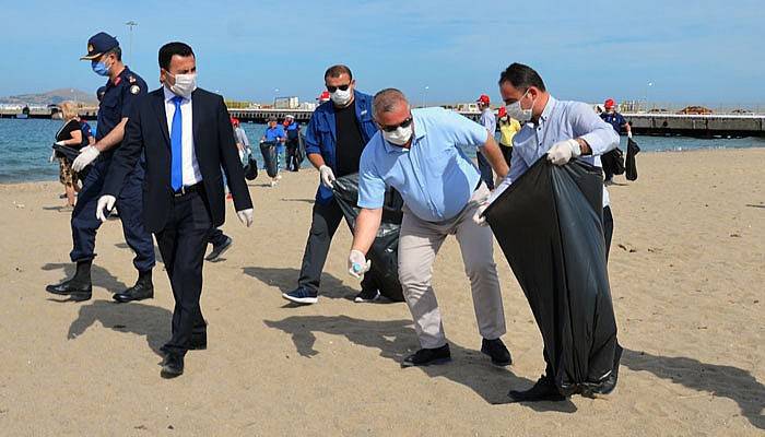 Geyikli sahilleri 15 bin kişiyi ağırlamaya hazır