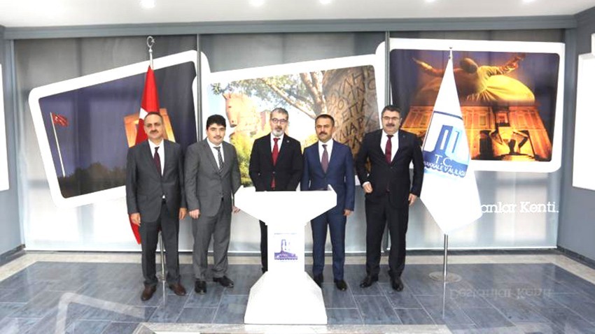 TİHEK Başkanı Kılıç, Vali Aktaş'ı ziyaret etti