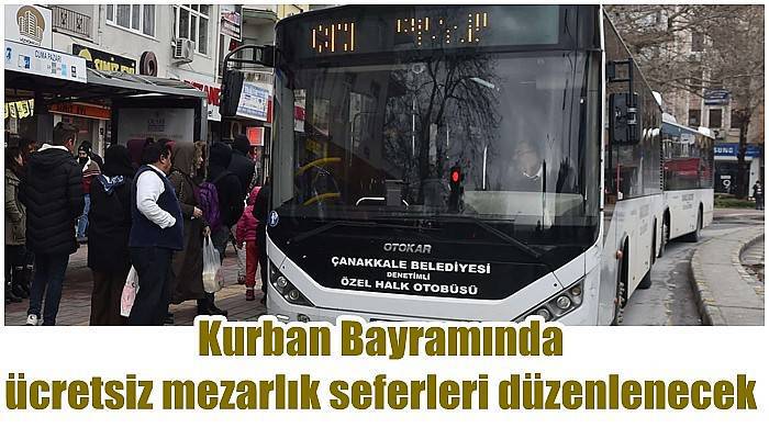 Kurban Bayramında ücretsiz mezarlık seferleri düzenlenecek