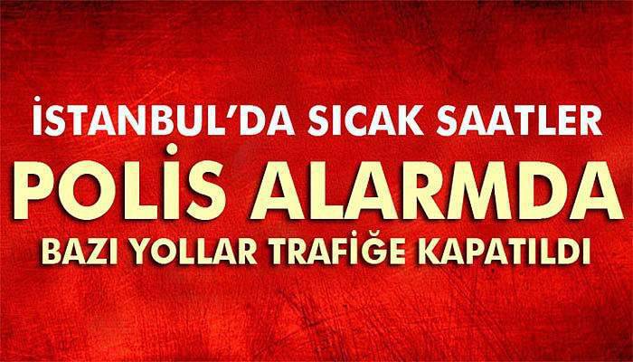 Taksim'de şüpheli bavul alarmı