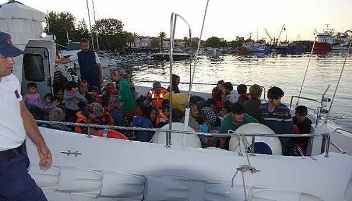 Çanakkale’de 44 kaçak göçmen yakalandı