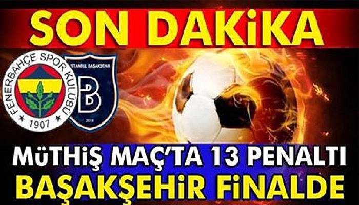 Başakşehir finalde