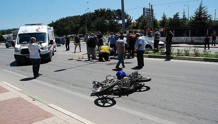 Bayramiç’te trafik kazası: 1 yaralı 