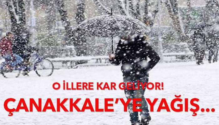 O illere kar geliyor!