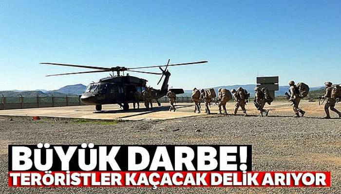 Lice kırsalı teröristlerden temizlendi |Teröristler kaçacak delik arıyor