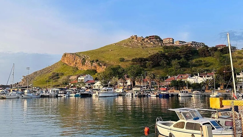 Adada kış sessizliği