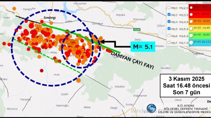 Perinçek’ten Damyan Çayı Fayı açıklaması