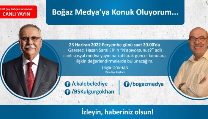 Başkan Gökhan Boğaz Medya’ya konuk oluyor