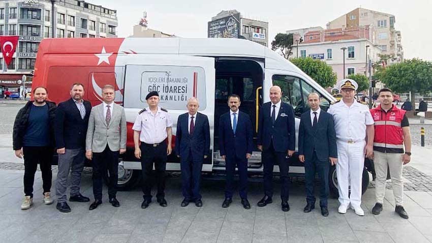 Mobil Göç Noktası Araçları Çanakkale’de