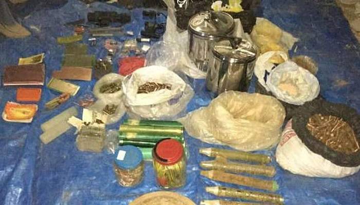 Siirt'te terör örgütüne ait mühimmat ele geçirildi