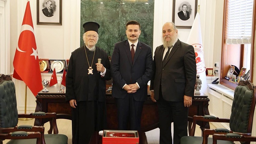 Bartholomeos’tan Kaymakam Acar’a Ziyaret