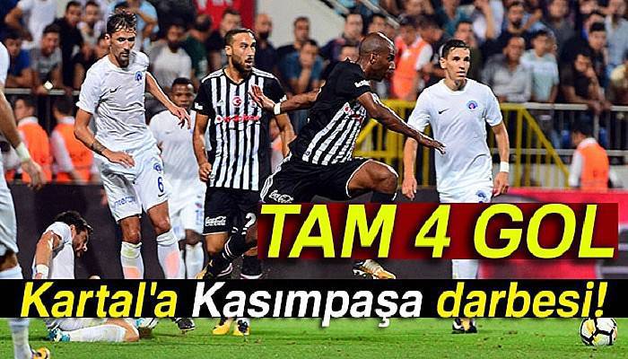 Kasımpaşa, Beşiktaş maçı kaç kaç bitti?