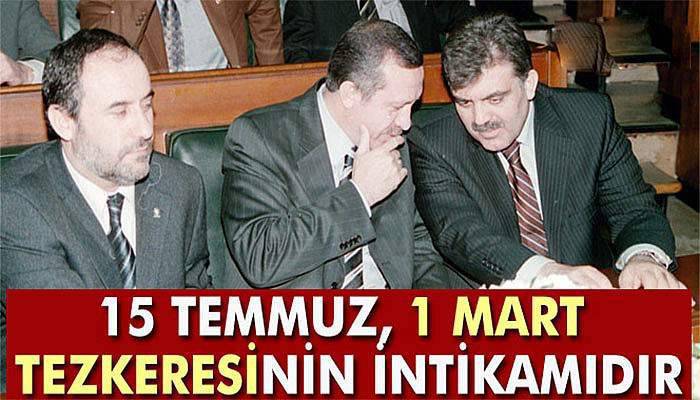 Emekli Albay Burcuoğlu: '15 Temmuz, 1 Mart tezkeresinin intikamıdır'