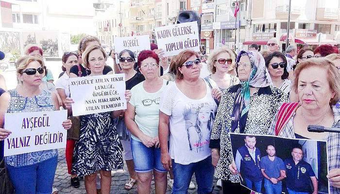 CHP’li kadınlar Ayşegül Terzi’nin yanında