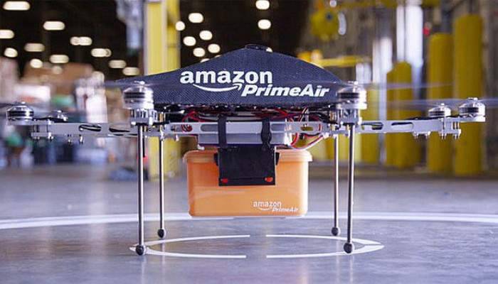 Amazon, drone ile ilk teslimatını yaptı