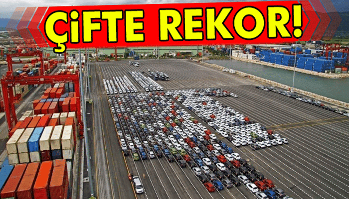 Otomotiv ihracatında çifte rekor