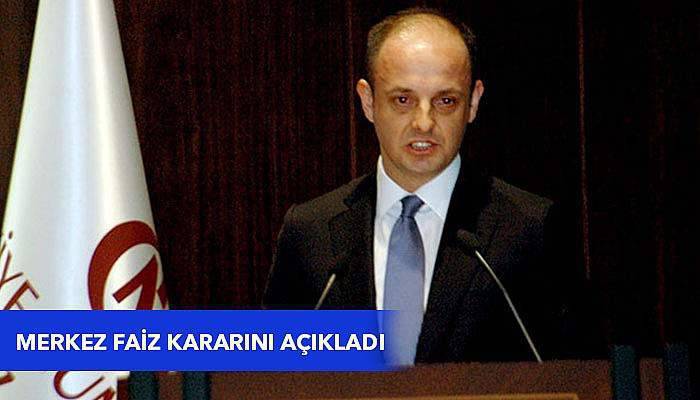 Merkez faiz kararını açıkladı