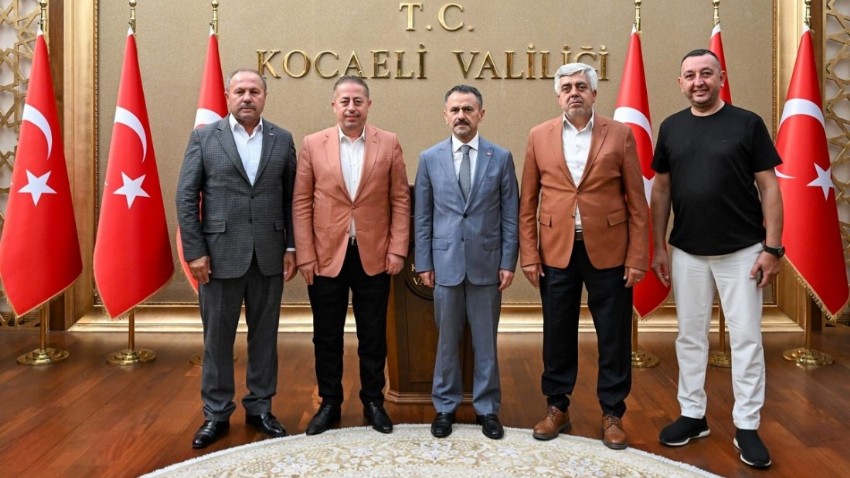 Esnaflardan Vali Aktaş’a ziyaret