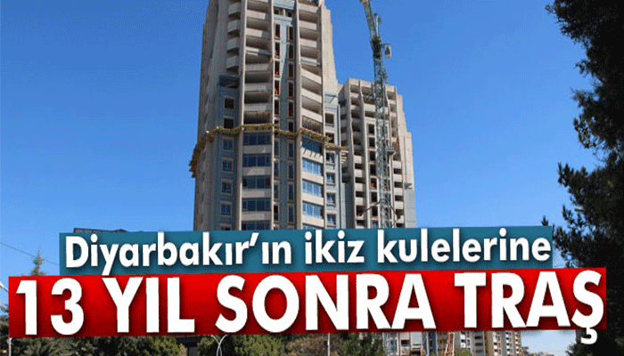 Diyarbakır'ın ikiz kuleleri tıraşlanıyor