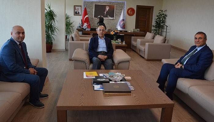 İl Sağlık Müdürü Taşçı’dan Rektör Prof. Dr. Sedat Murat’a Ziyaret