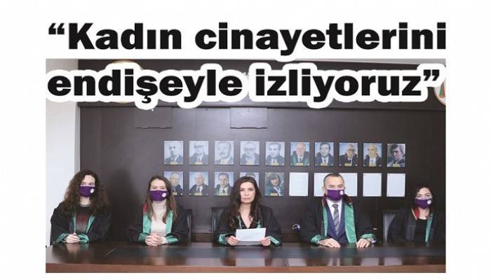 'Kadın cinayetlerini endişeyle izliyoruz'