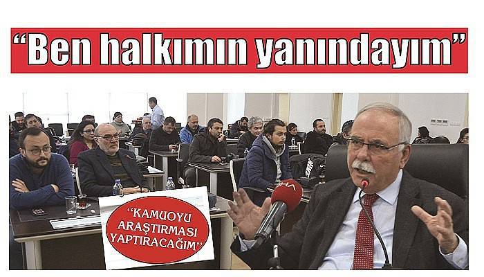 ‘’Ben halkımın yanındayım’’