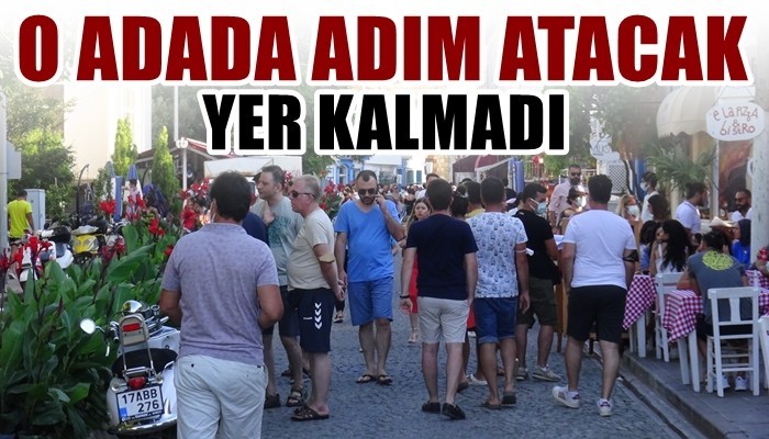 Turizm cenneti Bozcaada'ya olan yoğun ilgi 9 günlük bayram tatilinde de devam ediyor (VİDEO)