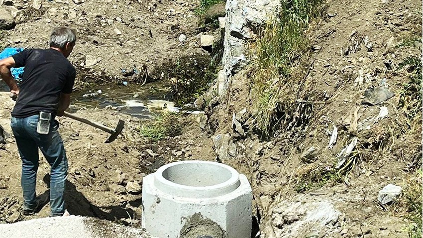 Yenice Sofular’a Yeni İçme Suyu Ve Kanalizasyon Hattı