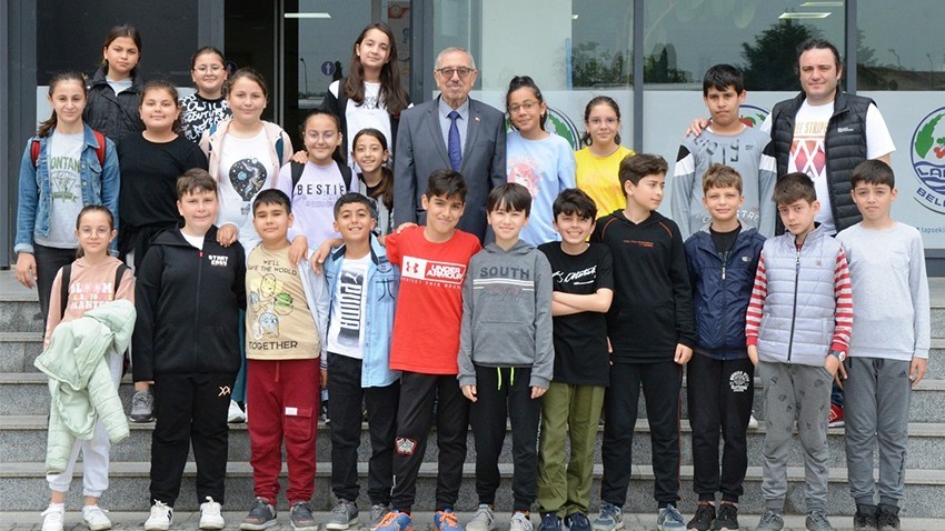 Hüseyin Akif Terzioğlu Ortaokulu öğrencileri belediye birimlerini gezdi