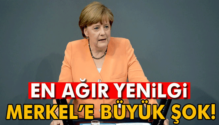 Merkel Berlin'de de kaybetti
