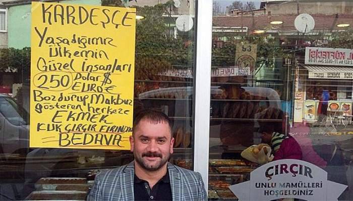 250 dolar bozdurana ekmek bedava!