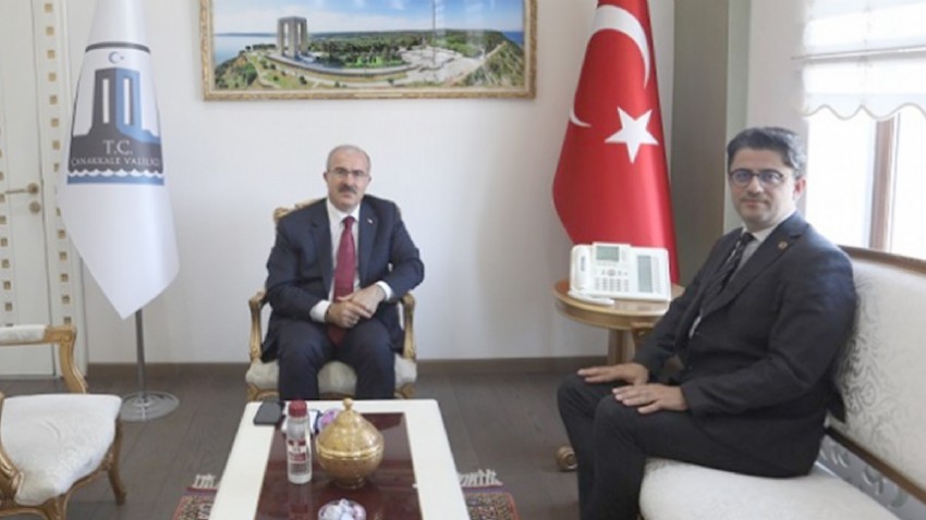 Rektör Cüneyt Erenoğlu’ndan Valiye Ziyaret