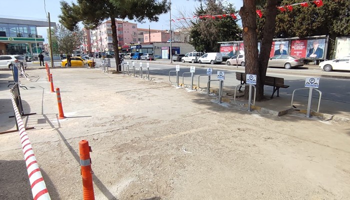 Bisiklet, Motosiklet ve Scooterlar İçin Yeni Park Alanları Oluşturuldu