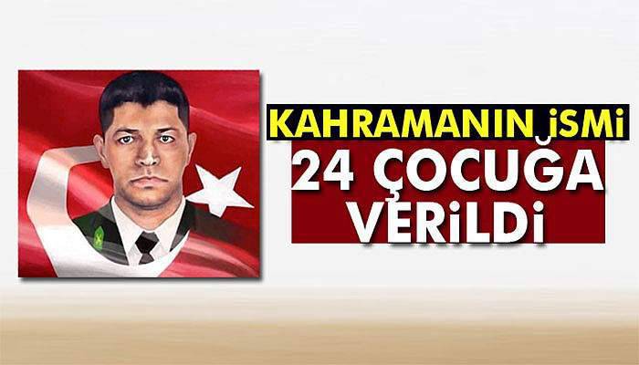 İsmi 24 çocuğa verildi