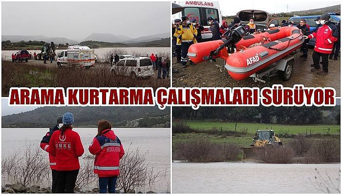 Yardım isteyen kişiyi arama kurtarma çalışmaları devam ediyor