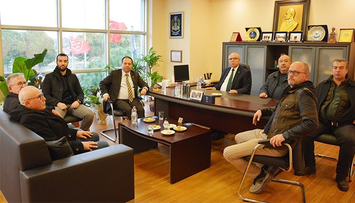 ÇTSO 10 ve 11 Nolu Meslek Komitesinden Borsa Başkanı Deniz’e Ziyaret