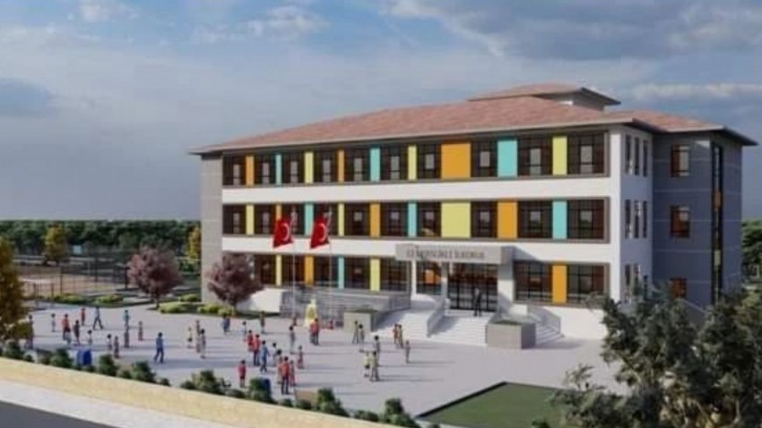 Çan 12 Derslikli İstiklal İlkokulu inşaatına start verildi