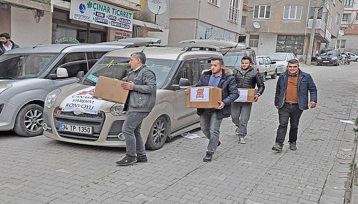 Otomotiv Kulübünden Depremzedelere Yardım