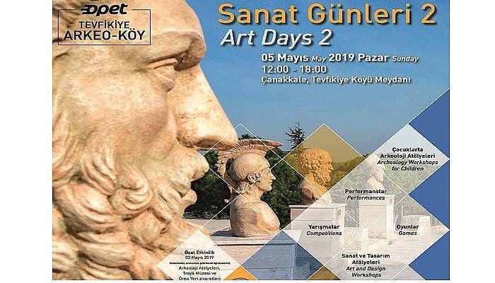  Tevfikiye Arkeo-Köy'de Sanat Günleri Devam Ediyor