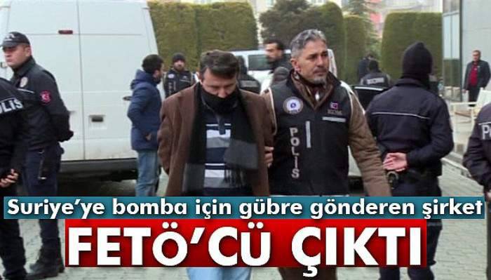 Suriye’ye gübre gönderen şirket FETÖ bağlantılı çıktı
